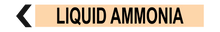 Load image into Gallery viewer, Liquid Ammonia - Pipe Marker