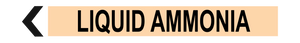 Liquid Ammonia - Pipe Marker