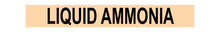 Load image into Gallery viewer, Liquid Ammonia - Pipe Marker