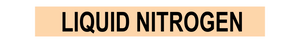Liquid Nitrogen - Pipe Marker