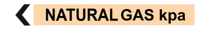 Natural Gas Kpa - Pipe Marker