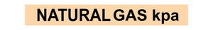 Natural Gas Kpa - Pipe Marker