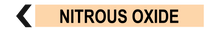 Load image into Gallery viewer, Nitrous Oxide - Pipe Marker