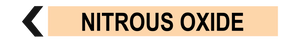 Nitrous Oxide - Pipe Marker