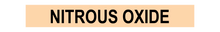 Load image into Gallery viewer, Nitrous Oxide - Pipe Marker