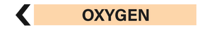 Oxygen - Pipe Marker