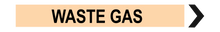 Load image into Gallery viewer, Waste Gas - Pipe Marker