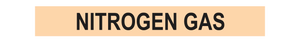 Nitrogen Gas - Pipe Marker