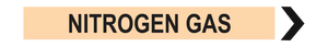 Nitrogen Gas - Pipe Marker