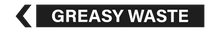 Load image into Gallery viewer, Greasy Waste - Pipe Marker