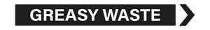 Greasy Waste - Pipe Marker