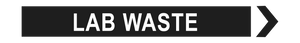 Lab Waste - Pipe Marker