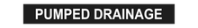 Load image into Gallery viewer, Pumped Drainage - Pipe Marker