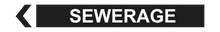 Load image into Gallery viewer, Sewerage - Pipe Marker