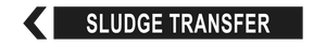 Sludge Transfer - Pipe Marker
