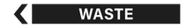 Load image into Gallery viewer, Waste - Pipe Marker