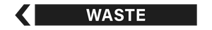 Waste - Pipe Marker