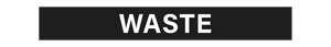Waste - Pipe Marker