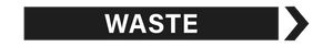 Waste - Pipe Marker
