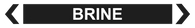 Brine - Pipe Marker