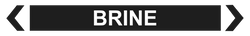 Brine - Pipe Marker