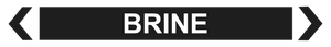Brine - Pipe Marker