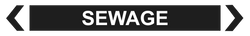 Sewage - Pipe Marker