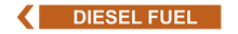Load image into Gallery viewer, Diesel Fuel - Pipe Marker