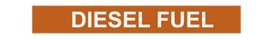 Diesel Fuel - Pipe Marker