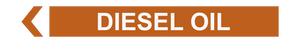 Diesel Oil - Pipe Marker