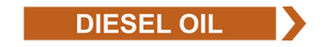 Diesel Oil - Pipe Marker