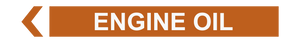 Engine Oil - Pipe Marker