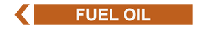 Fuel Oil - Pipe Marker