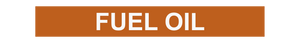Fuel Oil - Pipe Marker