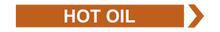 Load image into Gallery viewer, Hot Oil - Pipe Marker