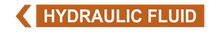 Load image into Gallery viewer, Hydraulic Fluid - Pipe Marker