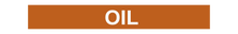 Load image into Gallery viewer, Oil - Pipe Marker