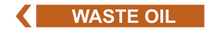 Load image into Gallery viewer, Waste Oil - Pipe Marker