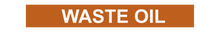 Load image into Gallery viewer, Waste Oil - Pipe Marker