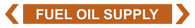 Fuel Oil Supply - Pipe Marker