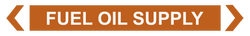 Fuel Oil Supply - Pipe Marker