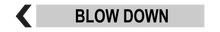 Load image into Gallery viewer, Blow Down - Pipe Marker