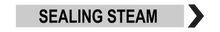 Load image into Gallery viewer, Sealing Steam - Pipe Marker