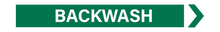 Load image into Gallery viewer, Backwash - Pipe Marker