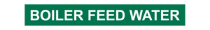 Boiler Feed Water - Pipe Marker