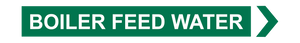 Boiler Feed Water - Pipe Marker