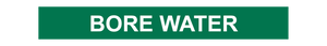 Bore Water - Pipe Marker