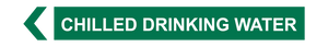 Chilled Drinking Water - Pipe Marker