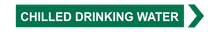 Load image into Gallery viewer, Chilled Drinking Water - Pipe Marker