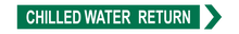 Load image into Gallery viewer, Chilled Water Return - Pipe Marker Labels
